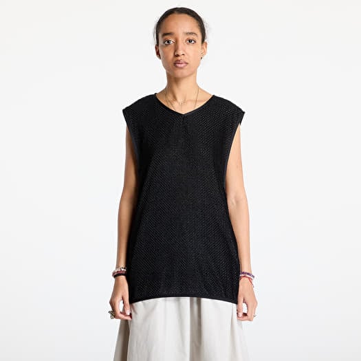 Vestă Y-3 Waffle Warpknit Vest UNISEX Black
