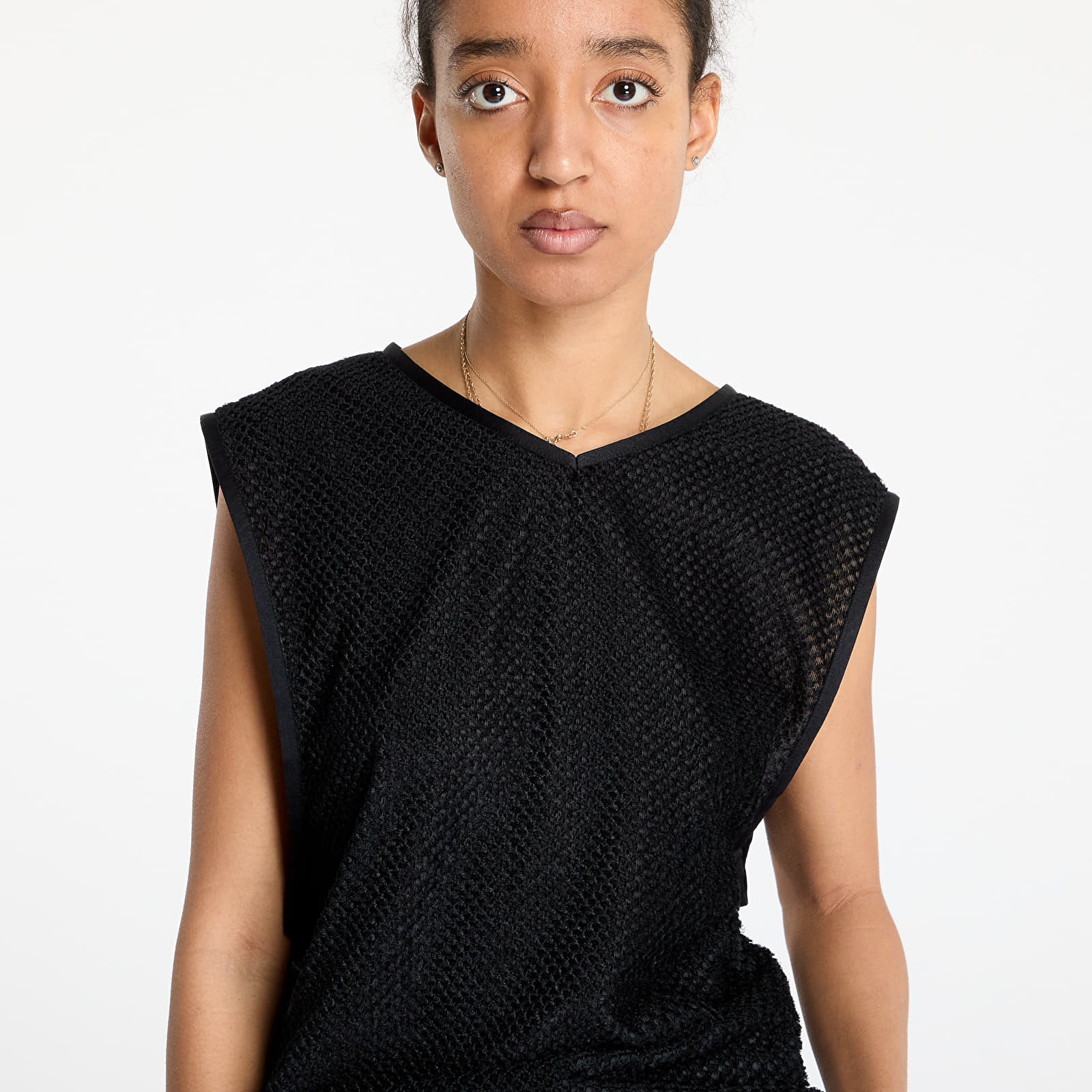 Vesty Y-3 Waffle Warpknit Vest UNISEX Black