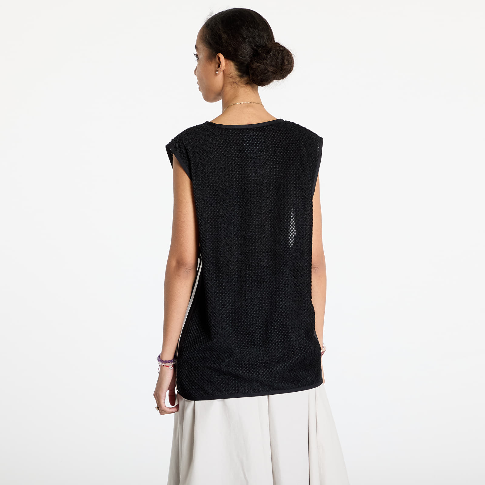 Vesty Y-3 Waffle Warpknit Vest UNISEX Black