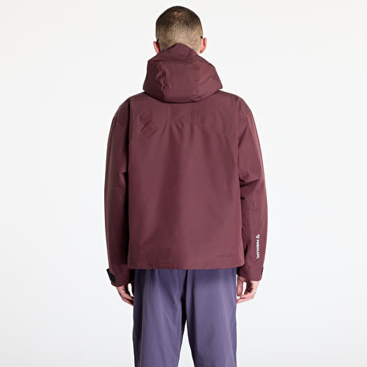 nike burgundy coat
