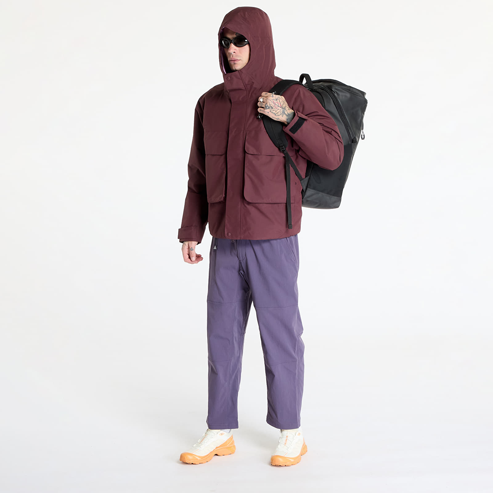 Jassen Nike ACG "Skull Peak" Men's Storm-FIT ADV PrimaLoft® Jacket Burgundy Crush/ Beyond Pink/ Summit White