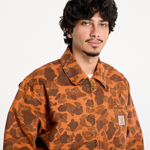 Men's jackets Carhartt WIP Duck Detroit Jacket UNISEX Camo Duck