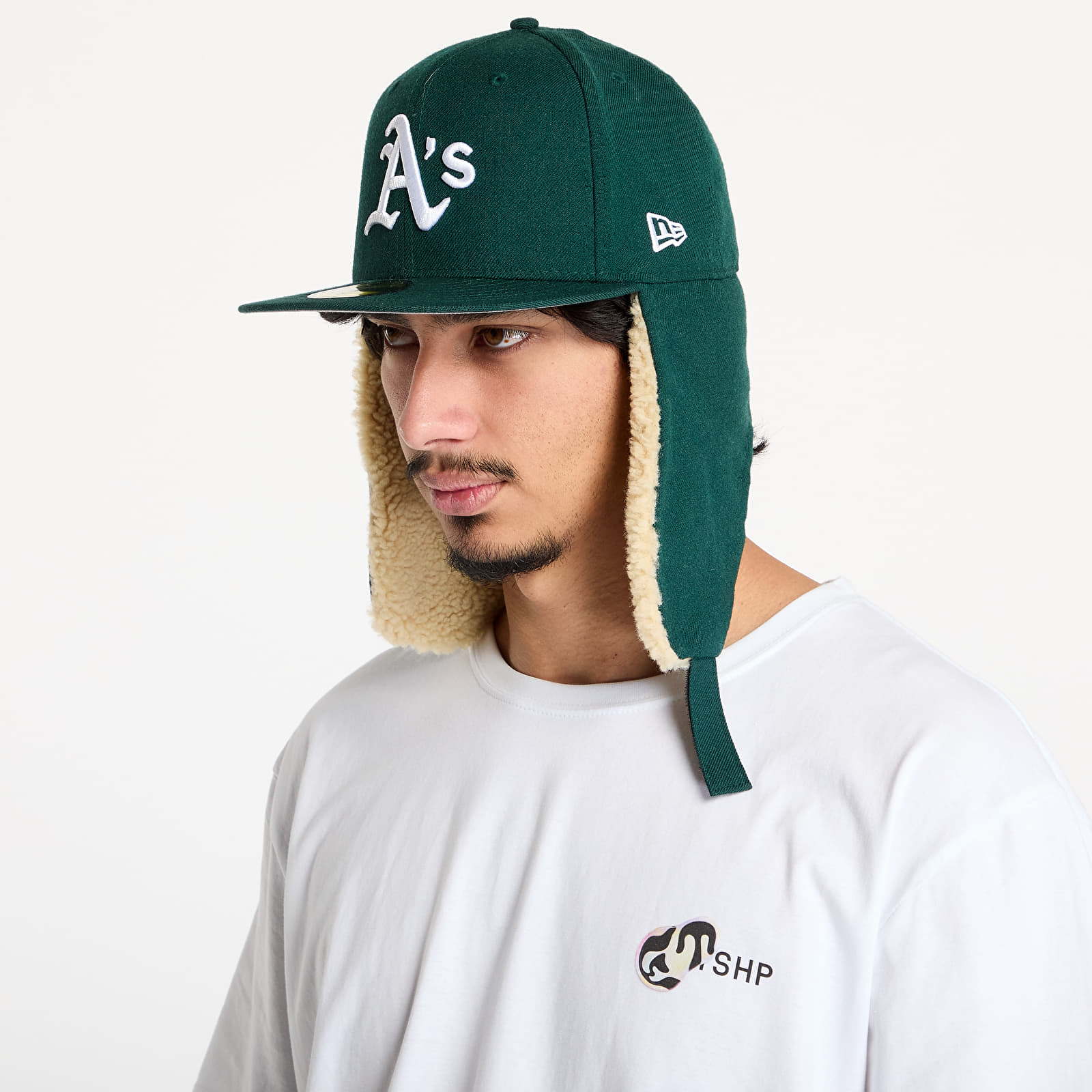 Gorras New Era Oakland Athletics Dog Ear Image 59FIFTY Cap Dark Green