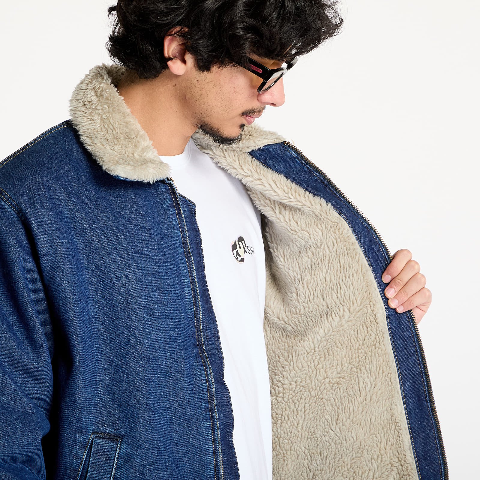Kurtki Carhartt WIP Herald Jacket UNISEX Blue/ Wall
