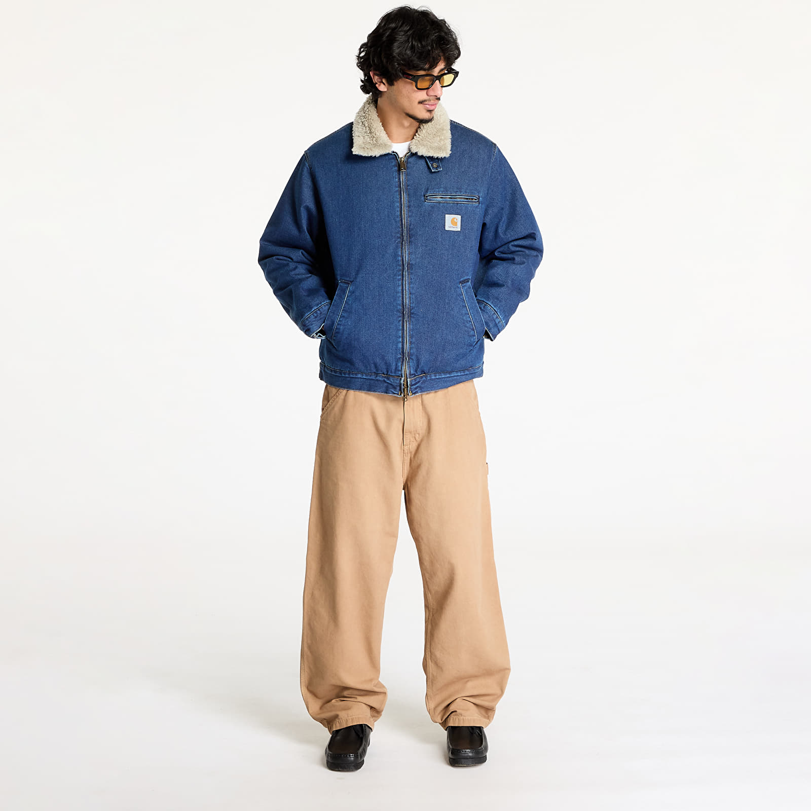 Kurtki Carhartt WIP Herald Jacket UNISEX Blue/ Wall