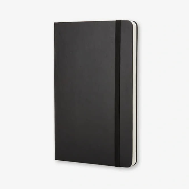 Denníky a zápisníky Moleskine Zápisník Tvrdý Čistý L Černý