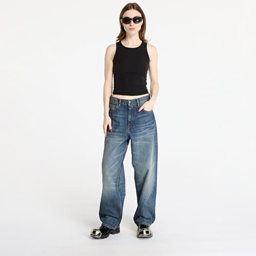 Jeans Carhartt WIP W' Brandon Pant Blue Worn Used Wash Jeans Carhartt WIP W' Brandon Pant Blue Worn Used Wash