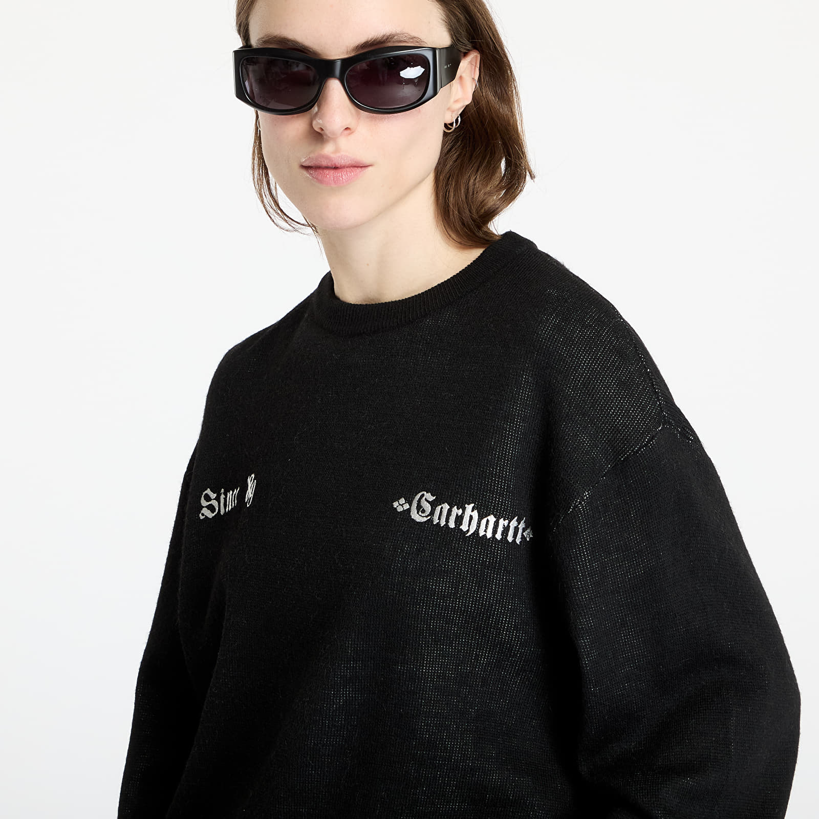 Pullover Carhartt WIP Greatest Hits Sweater UNISEX Black/ Wax