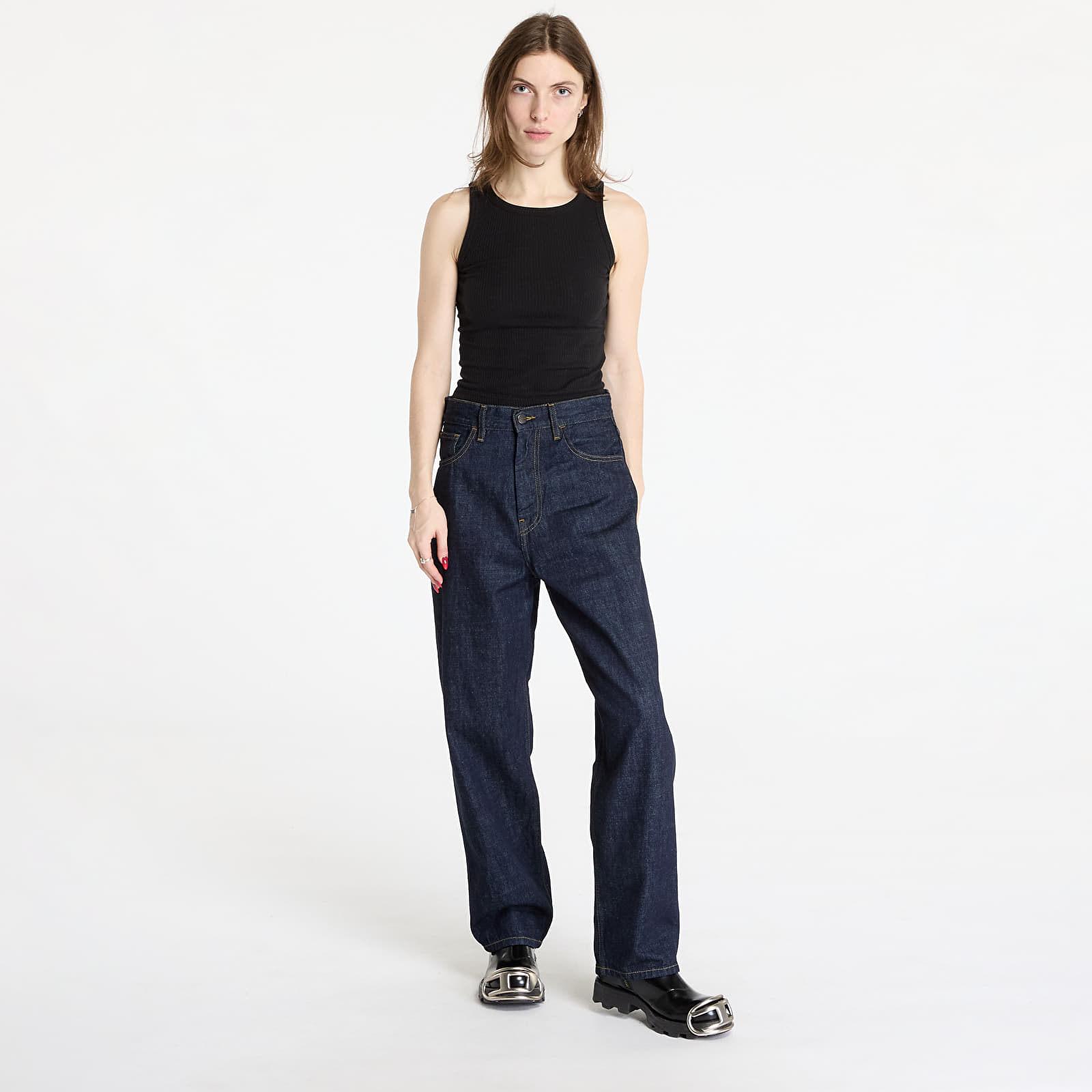 Jeans Carhartt WIP W' Brandon Pant Blue Rinsed