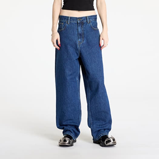 Džíny Carhartt WIP W' Brandon Pant Blue Stone Washed