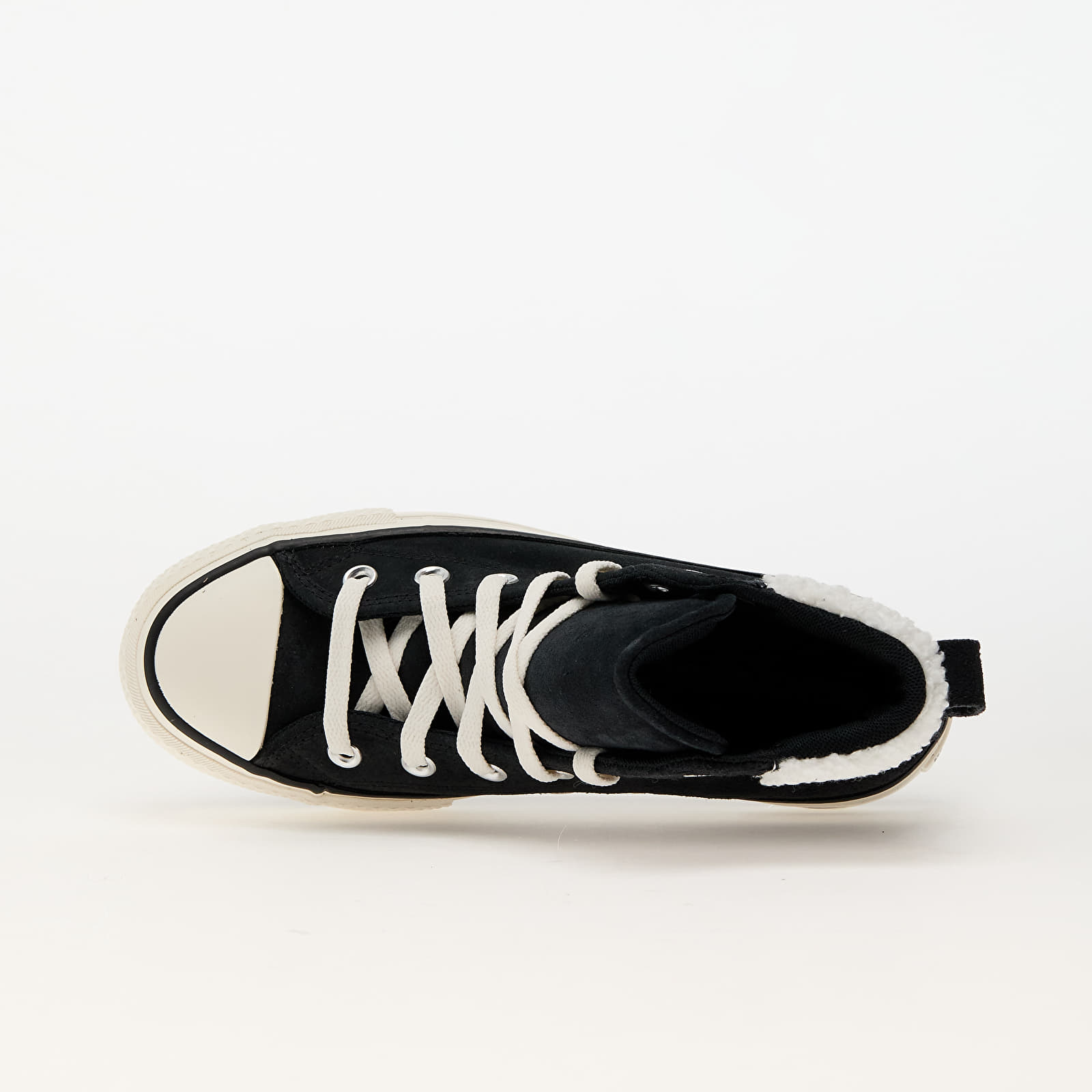 Női cipők Converse Chuck Taylor All Star Puff Lift Cozy Platform Black/ Egret/ Black