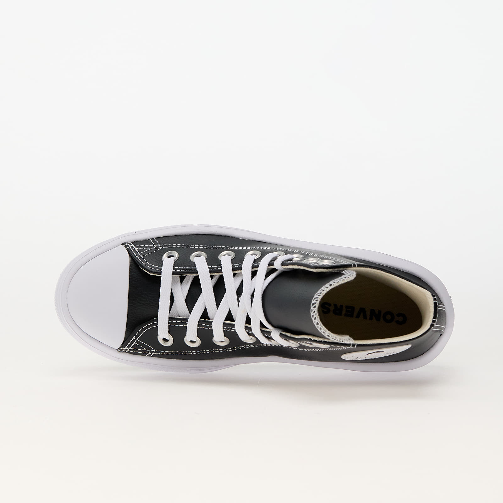 Women's shoes Converse Chuck Taylor All Star Move Platform Leather Black/ White/ White