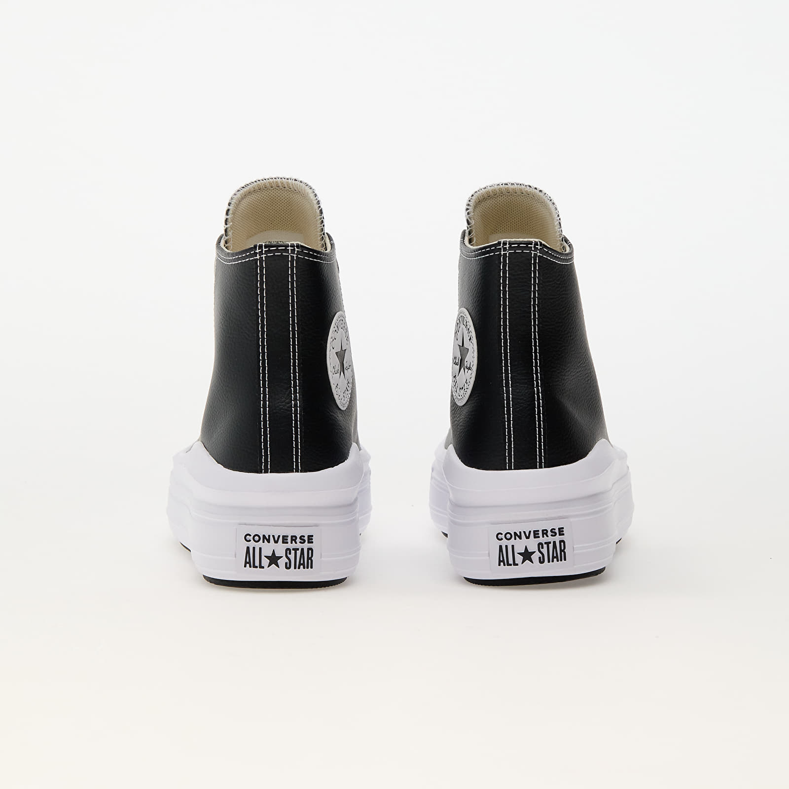 Women's shoes Converse Chuck Taylor All Star Move Platform Leather Black/ White/ White