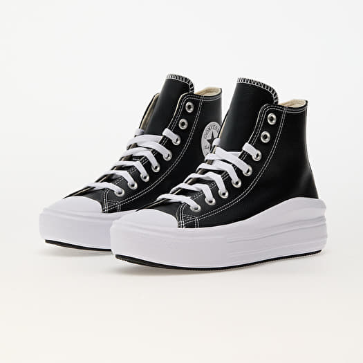 Chuck taylor platform white leather sales