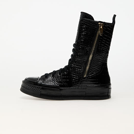 Converse chuck leather black deals