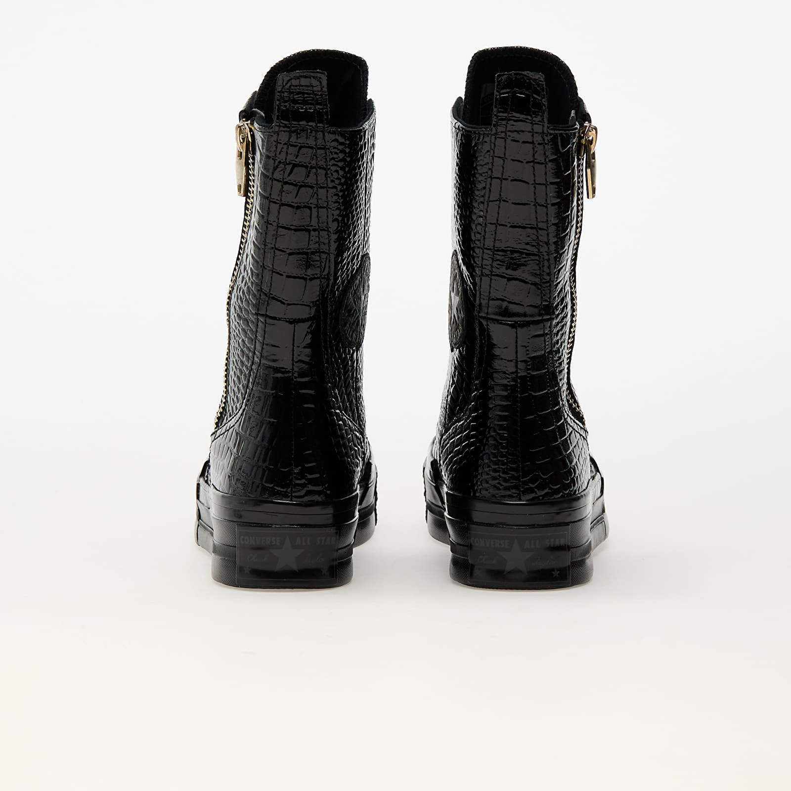 Männer Converse Chuck 70 Plus Xhi Leather Black/ Black/ Light Gold