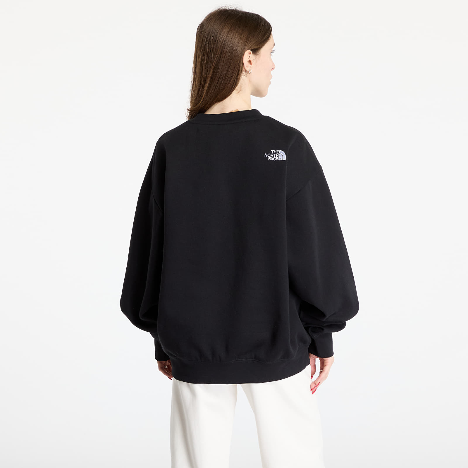 Women's hoodies The North Face Essential Oversized Crew TNF Black