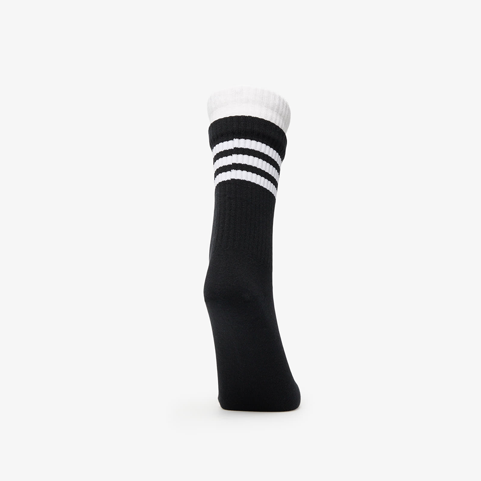 Zoknik adidas 3 Stripes 2 Layer Crew Socks 2-Pack Black/ White