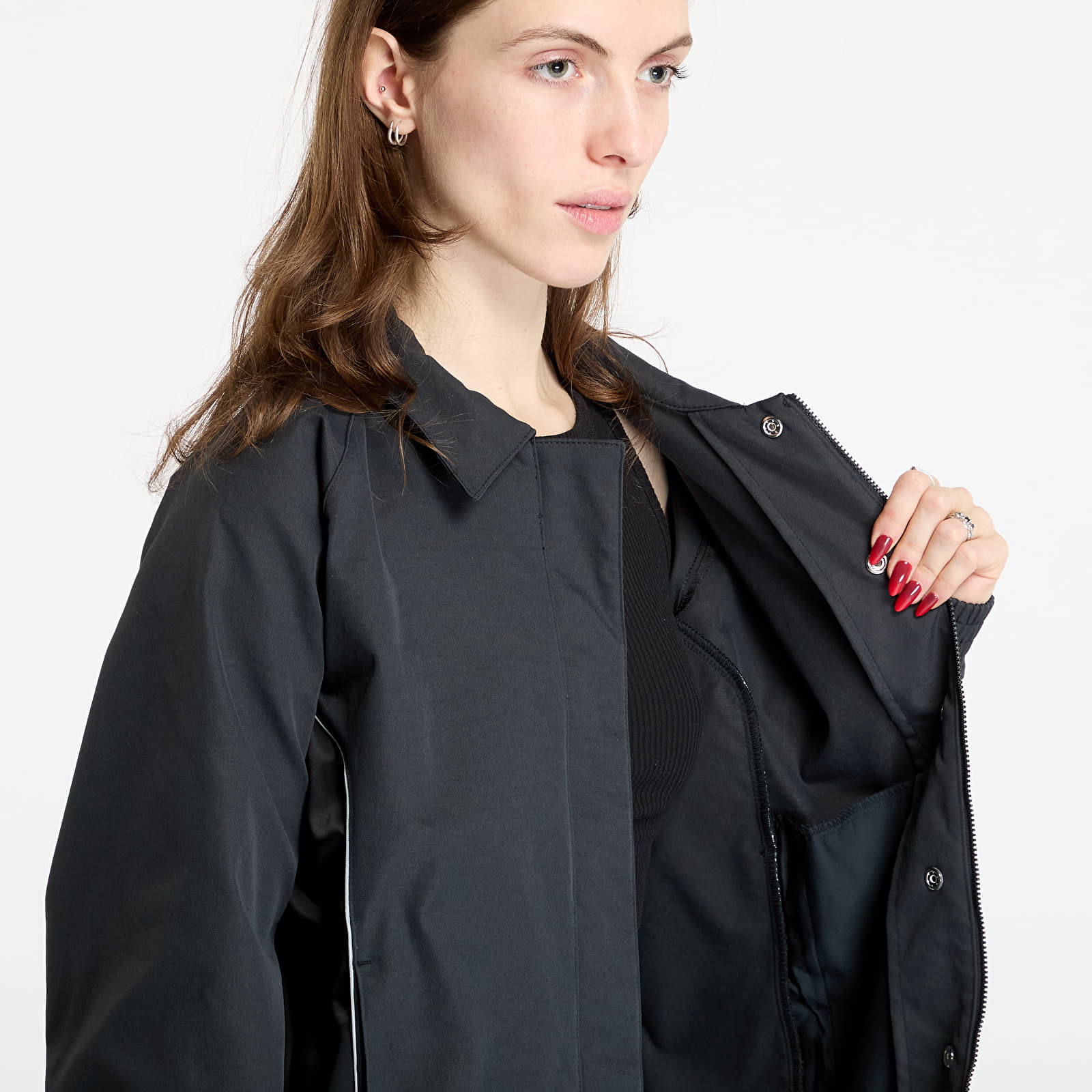 Sieviešu jakas Nike Sportswear Women's Woven Jacket  Black/ Black