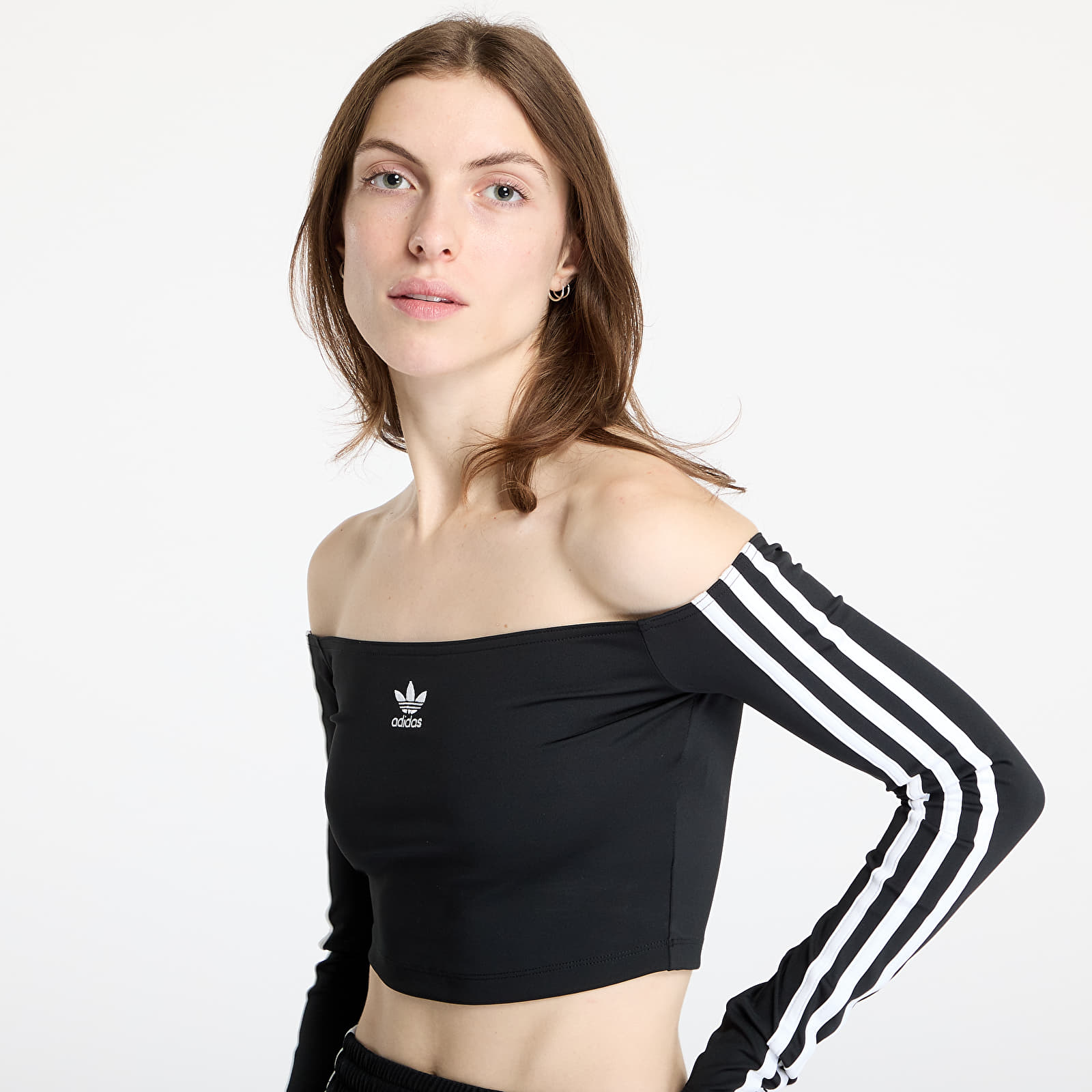 Adidas off shoulder top clearance