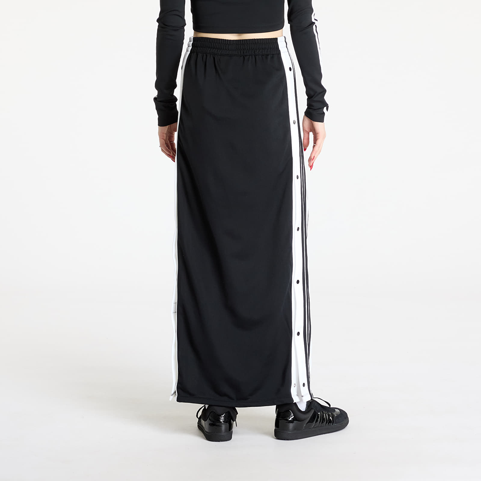 Sukně adidas Adicolor Adibreak Maxi Skirt Black