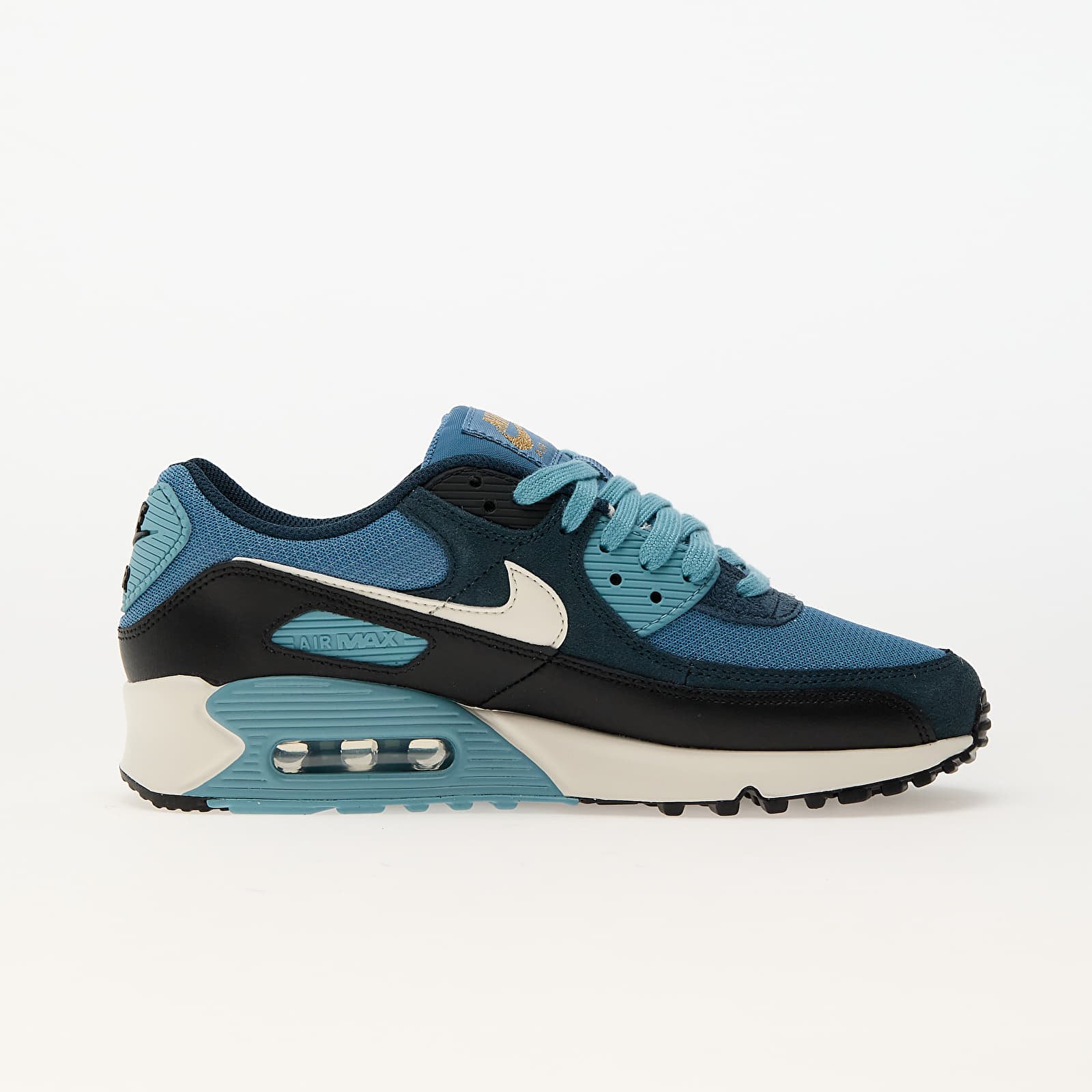 Männer Nike Air Max 90 Prm Aegean Storm/ Pale Ivory-Armory Navy