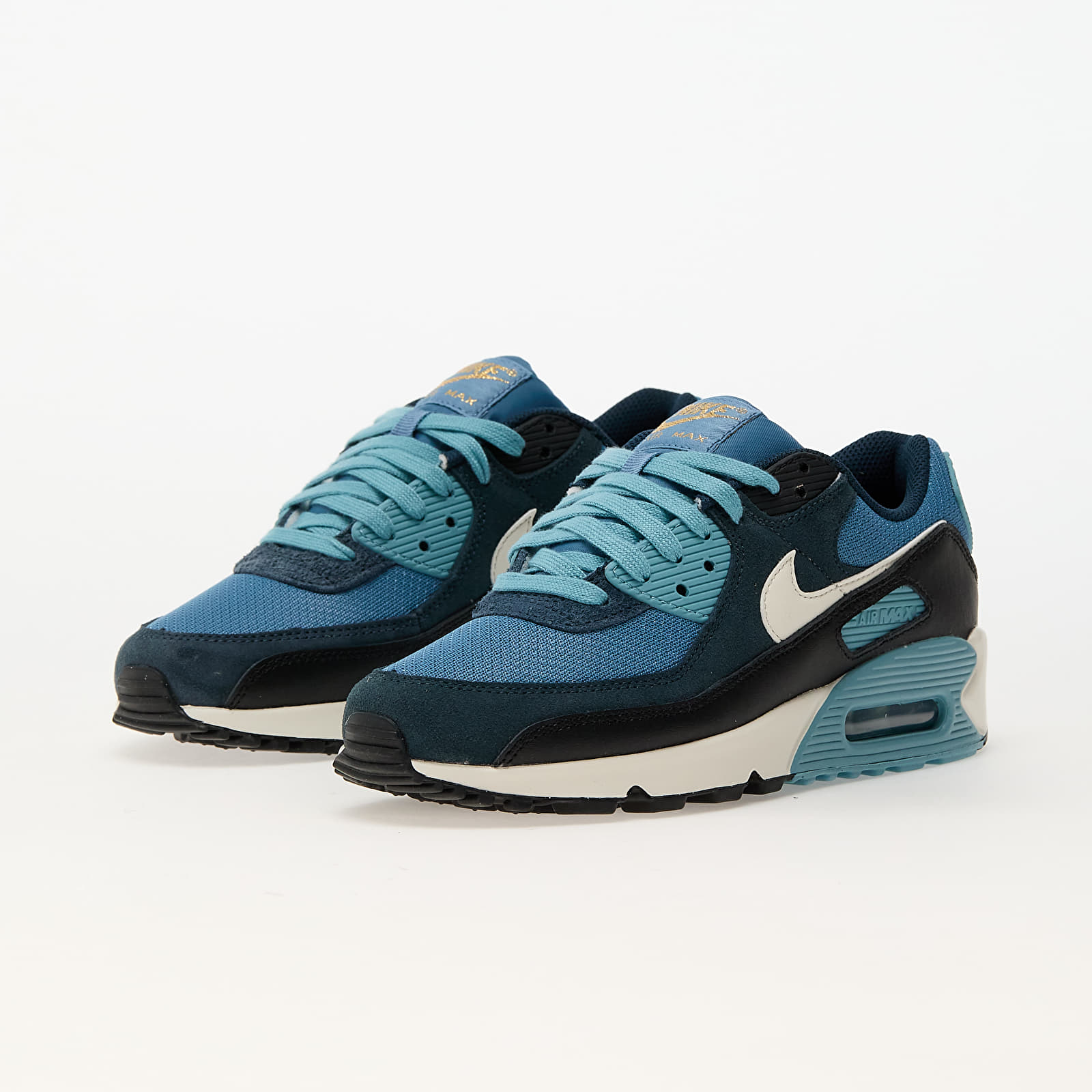 Männer Nike Air Max 90 Prm Aegean Storm/ Pale Ivory-Armory Navy