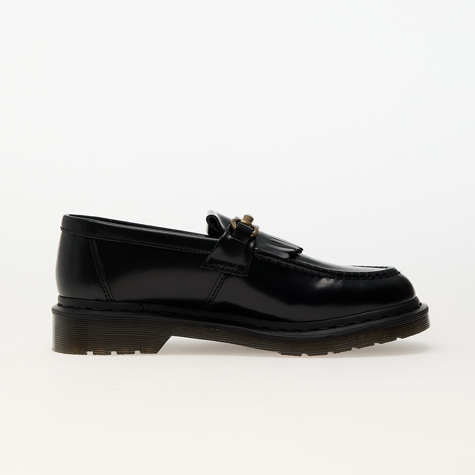 Herren Sneaker und Schuhe Dr. Martens Adrian Snaffle Black Polished Smooth