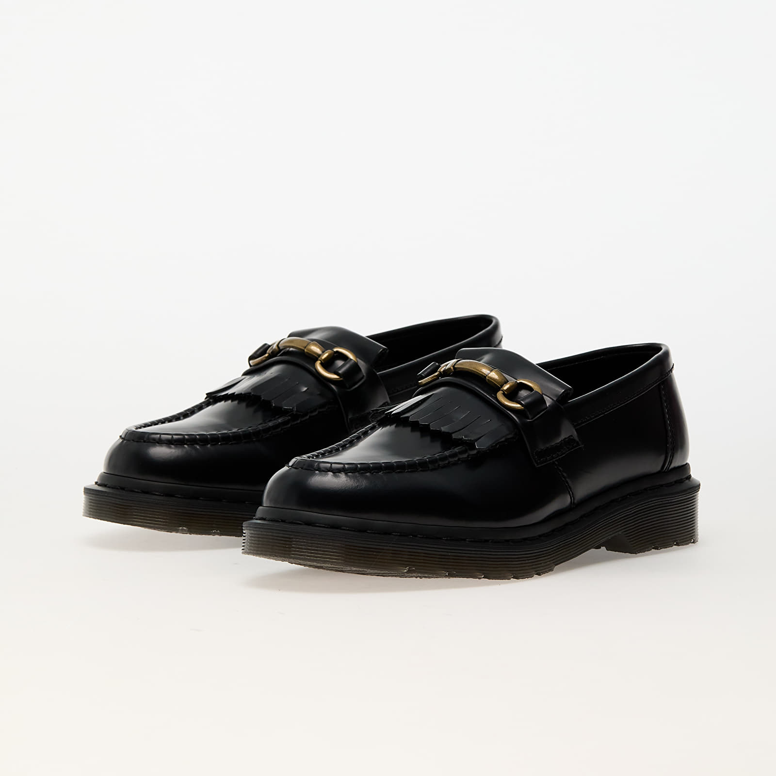 Herren Sneaker und Schuhe Dr. Martens Adrian Snaffle Black Polished Smooth