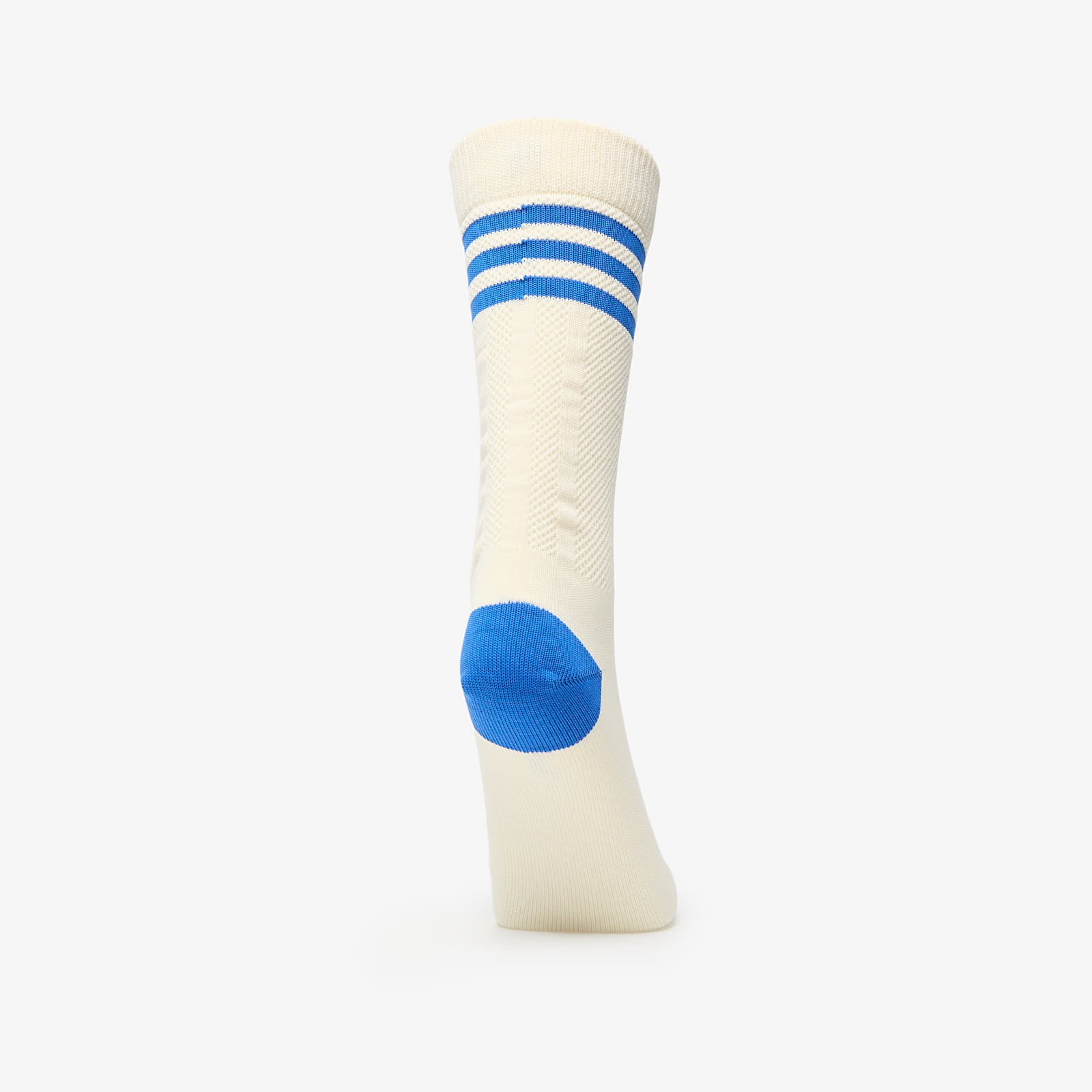 Pánské ponožky adidas 3 Stripes Textured Crew Socks 2-Pack Cream White/ Preloved Ruby