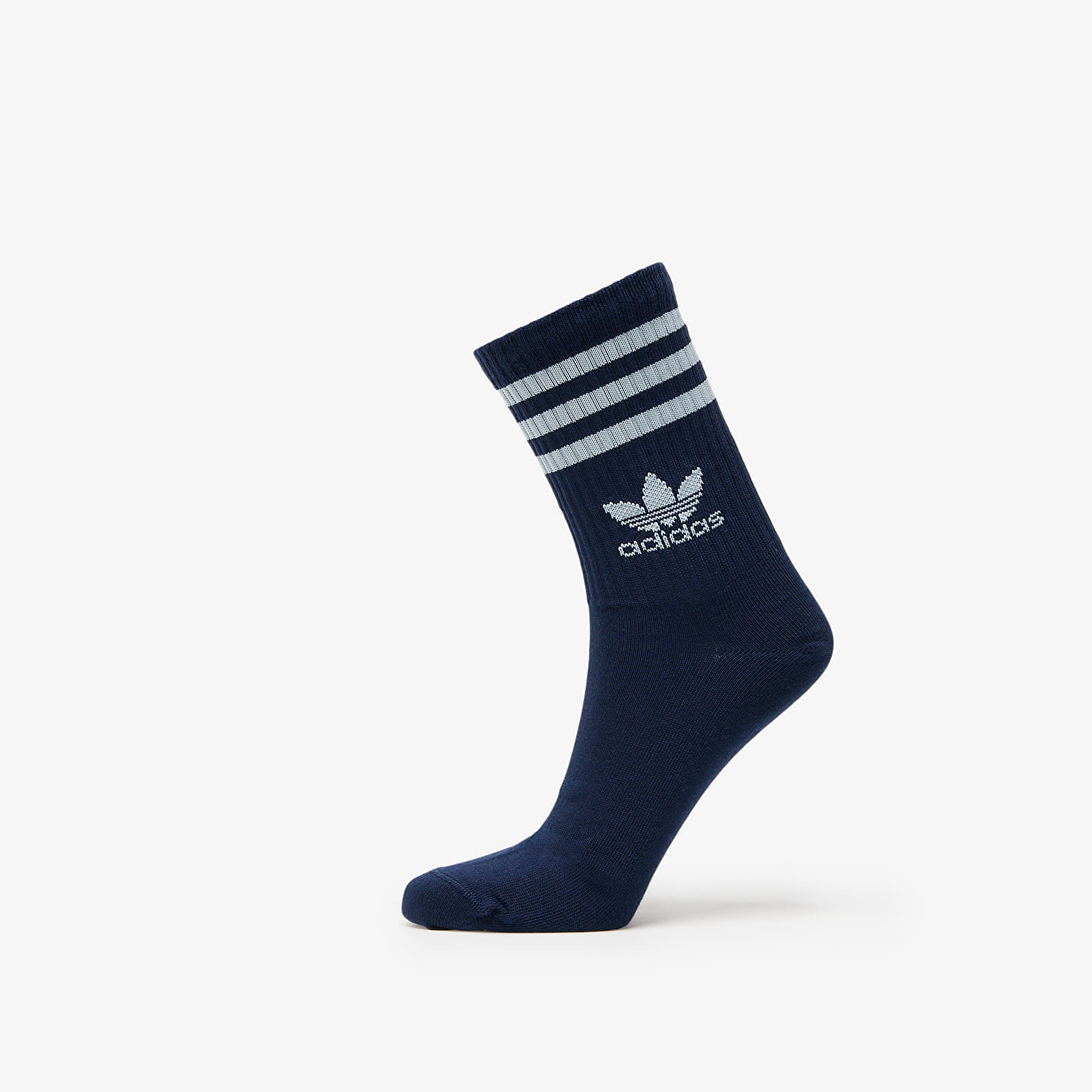 Șosete adidas 3 Stripes Crew Sock 3-Pack Wonder Blue/ Night Indigo/ White