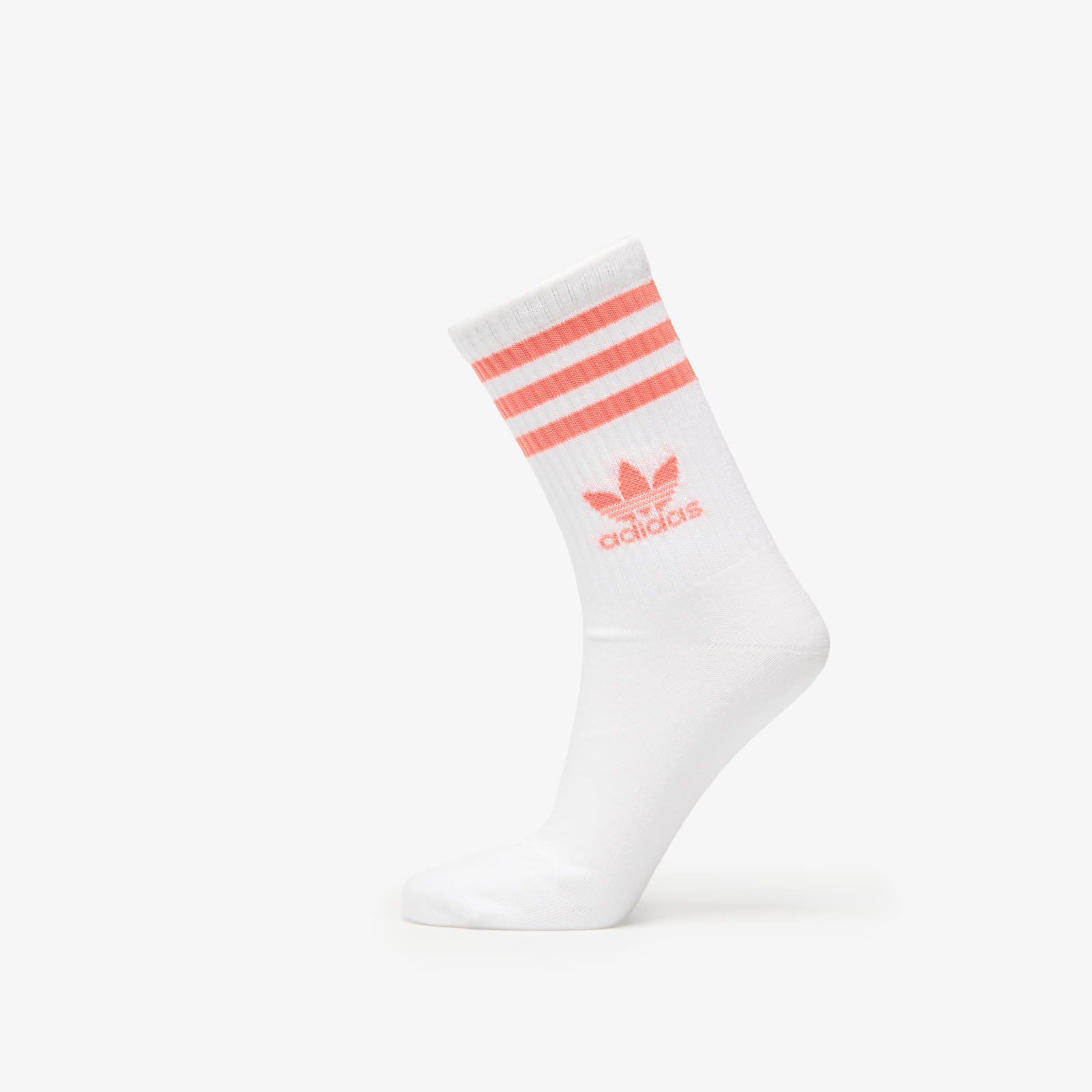 Шкарпетки adidas 3 Stripes Crew Sock 3-Pack White/ Glow Pink/ White