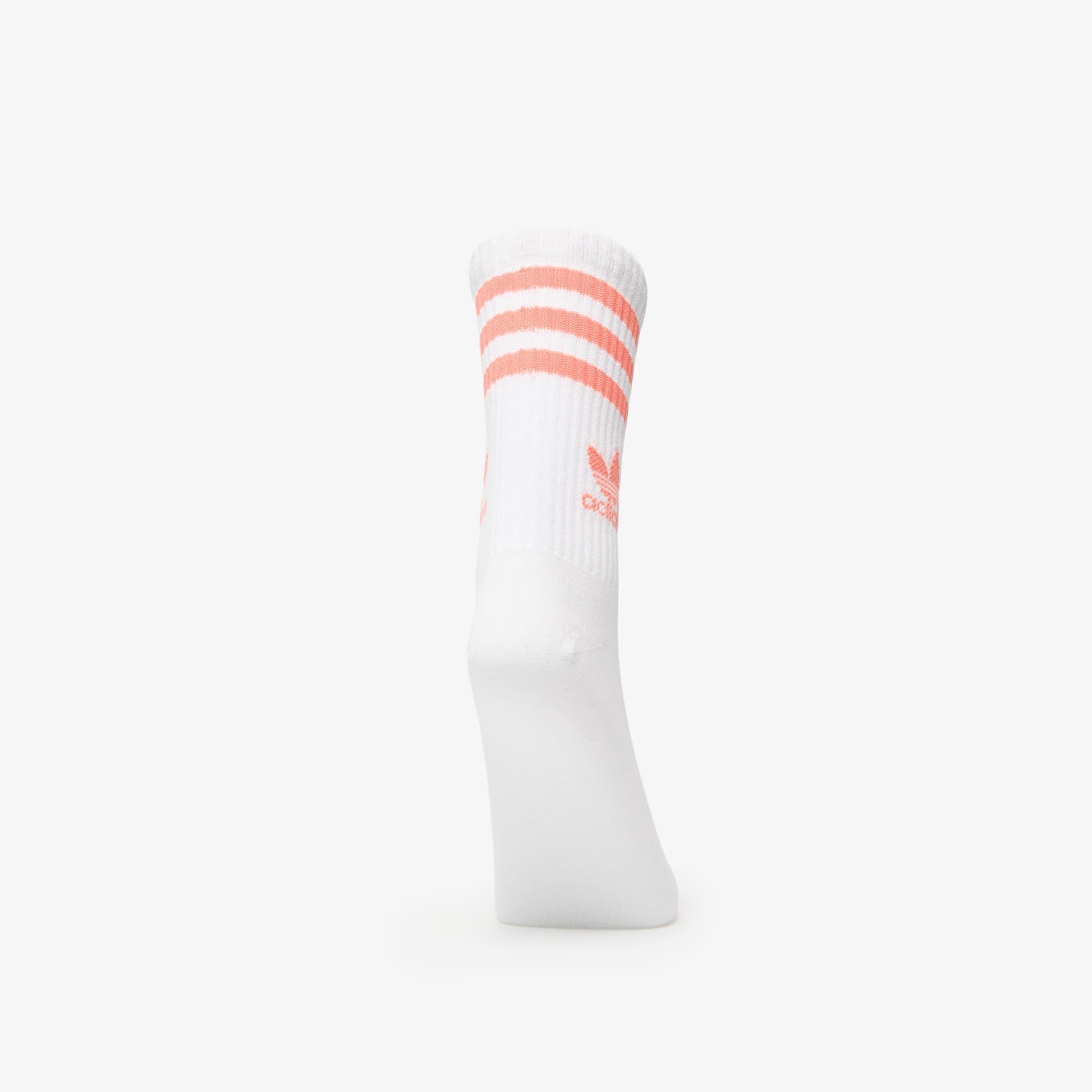 Ponožky adidas 3 Stripes Crew Sock 3-Pack White/ Glow Pink/ White