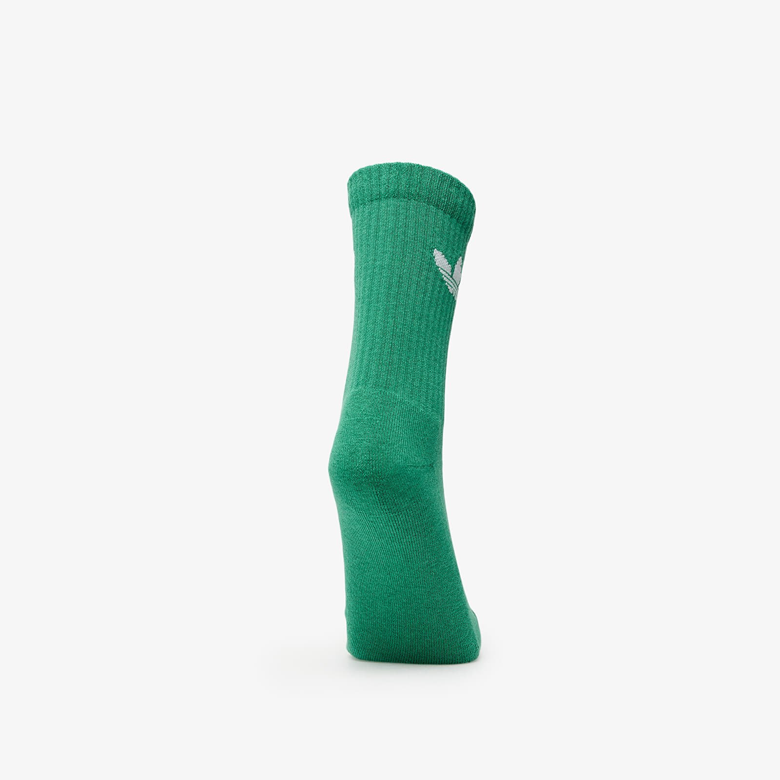 Socken adidas Trefoil Crew Sock Cushion 6-Pack Off White/ Semi Court Green/ Collegiate Green