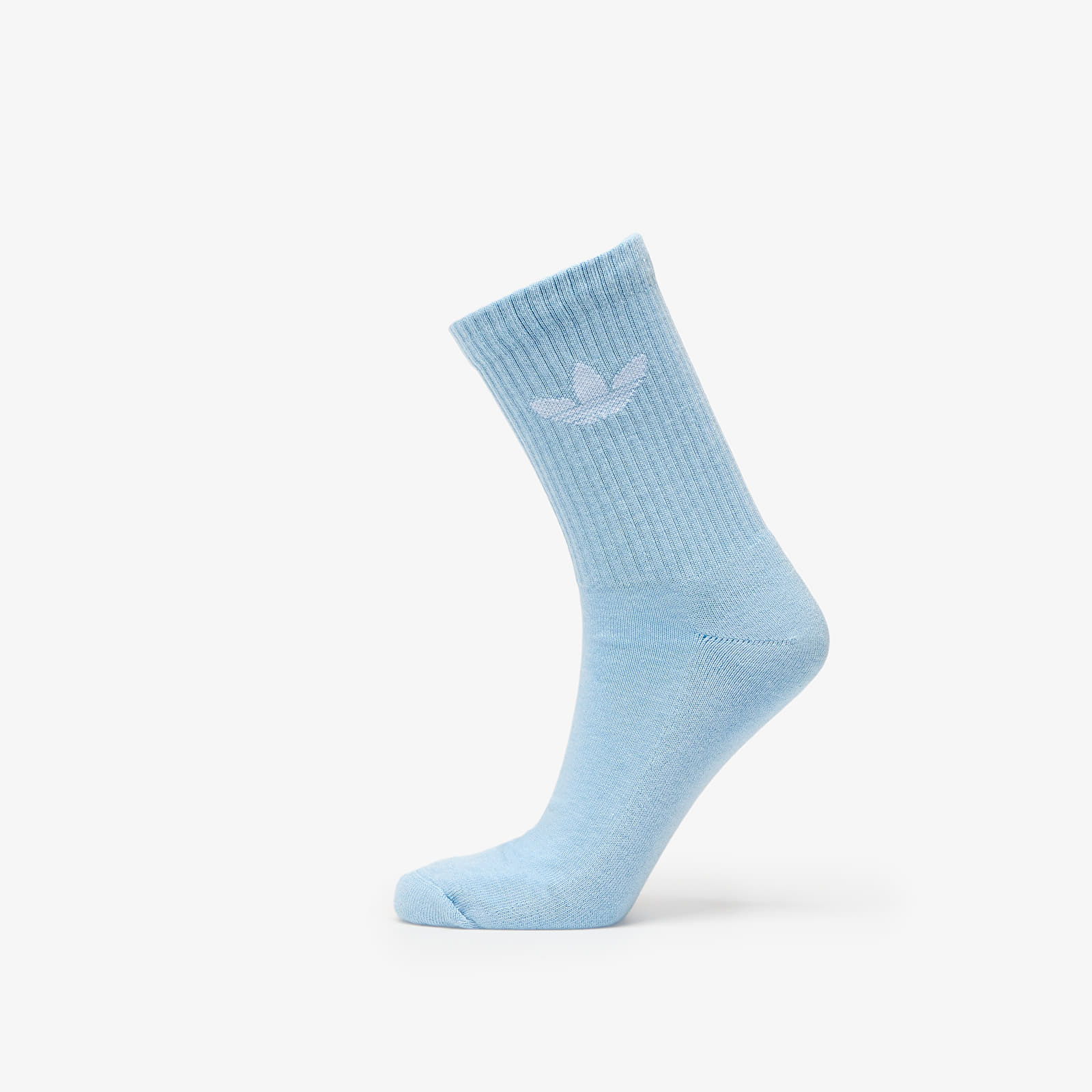 Socken adidas Trefoil Crew Sock Cushion 6-Pack Off White/ Semi Court Green/ Collegiate Green