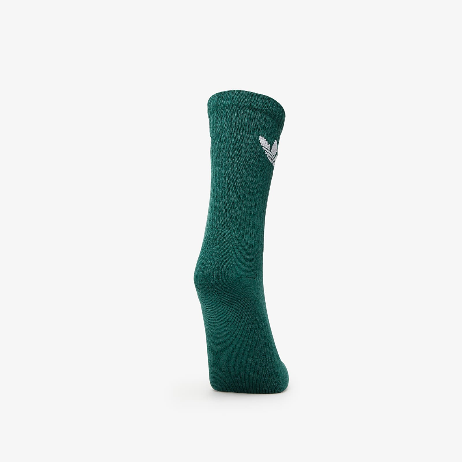 Socken adidas Trefoil Crew Sock Cushion 6-Pack Off White/ Semi Court Green/ Collegiate Green