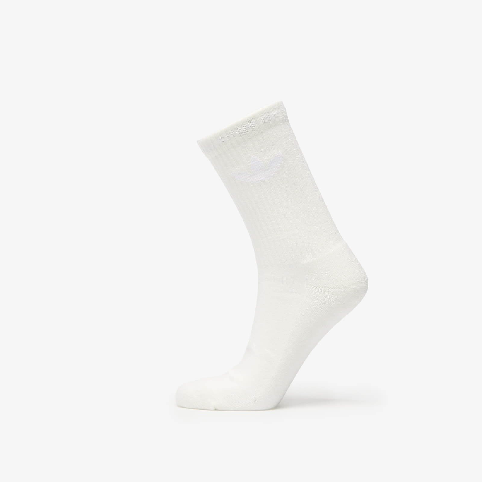 Socken adidas Trefoil Crew Sock Cushion 6-Pack Off White/ Semi Court Green/ Collegiate Green