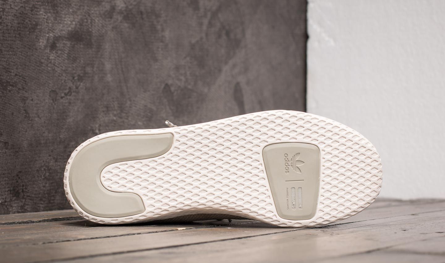 Dětské tenisky a boty adidas Pharrell Williams Tennis HU J Tech Beige/ Tech Beige/ Core White