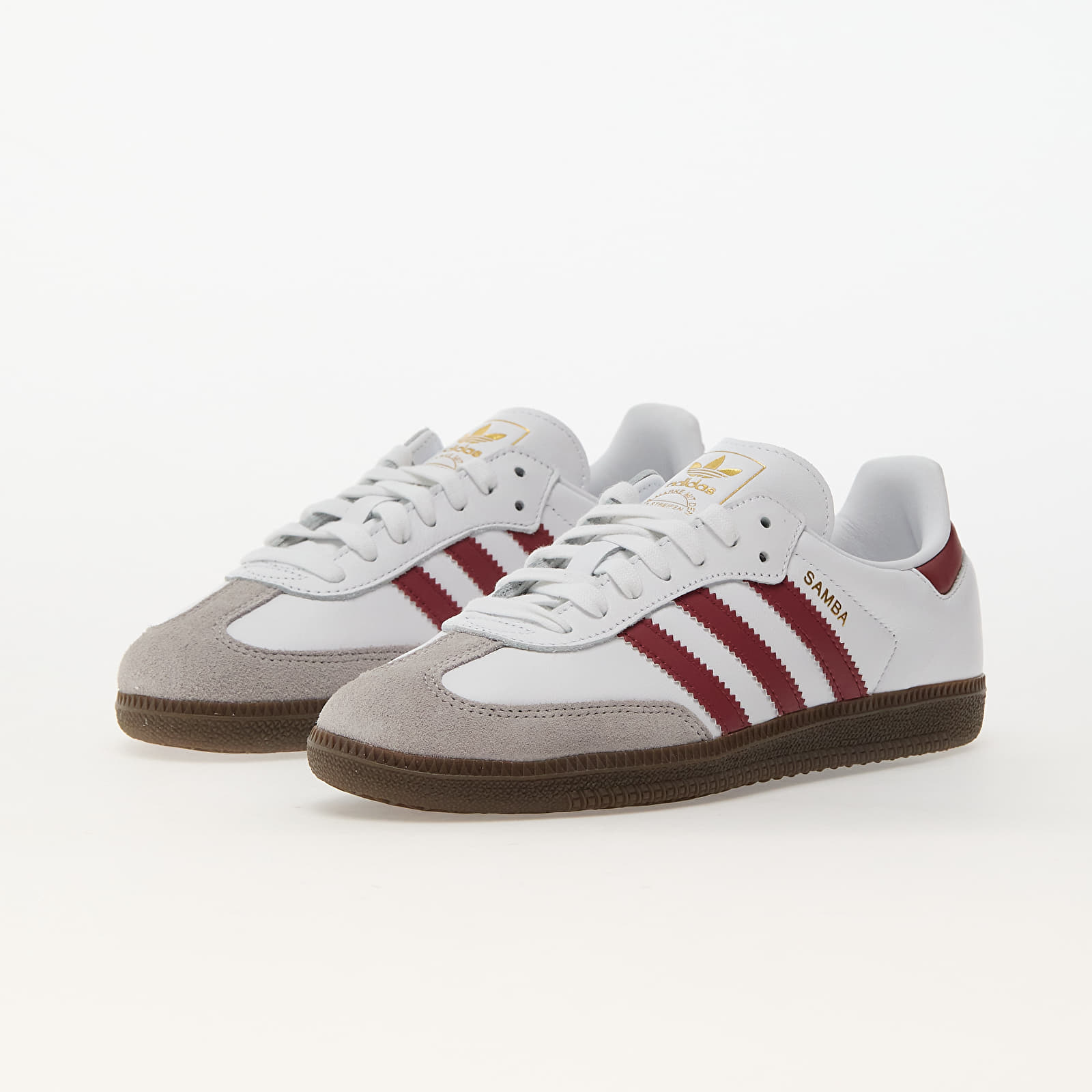 Scarpe uomo adidas Samba Og Ftwr White/ Preloved Ruby/ Clear Granite