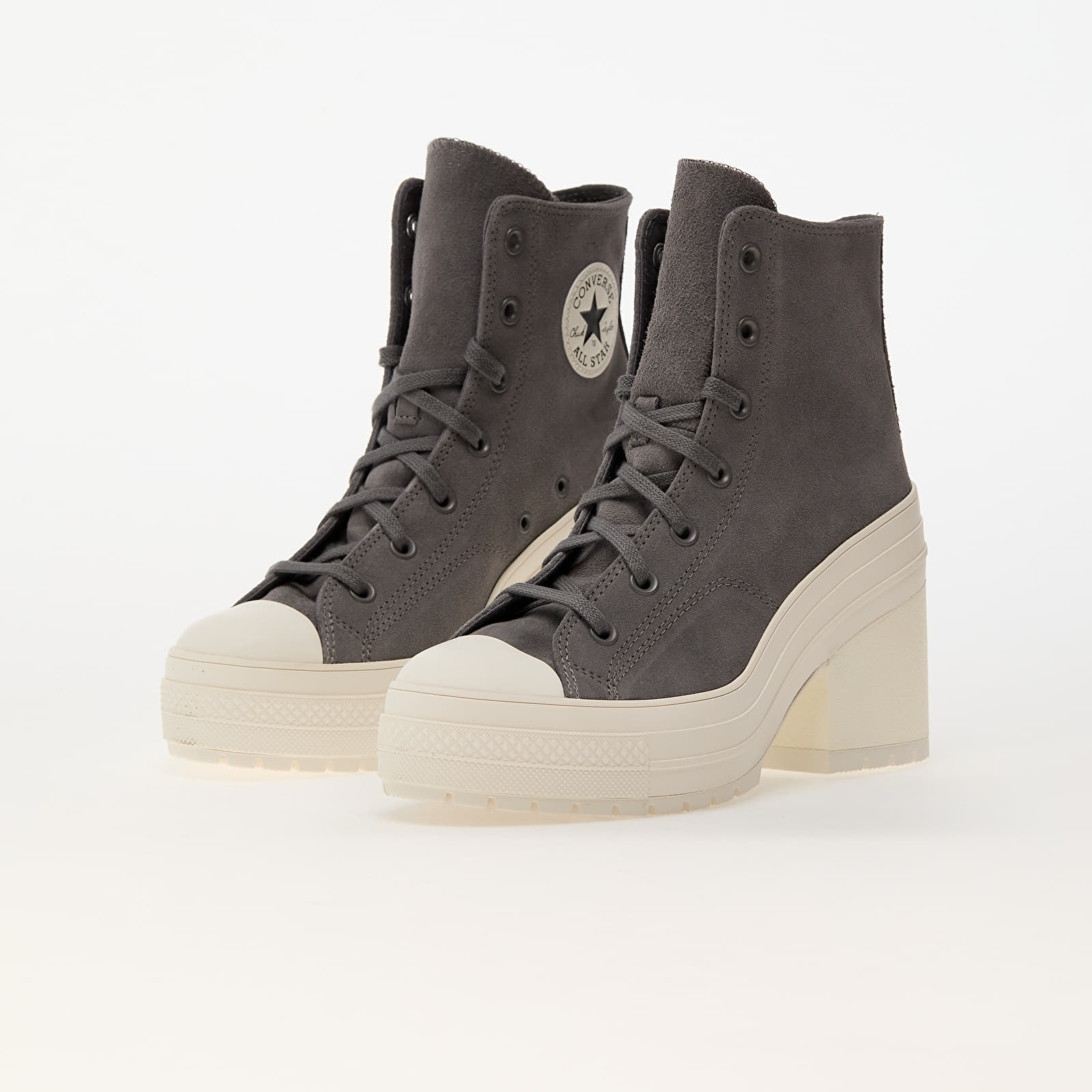 Vyriška avalynė Converse Chuck 70 De Luxe Heel Platform Sharkskin/ Egret/ Sharkskin