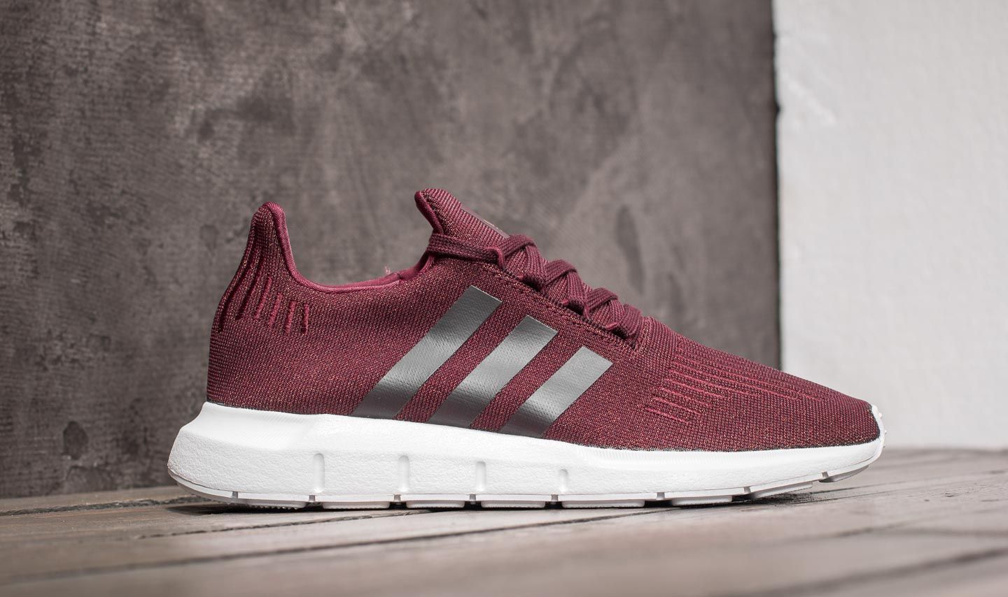 Maroon adidas swift hot sale run women's