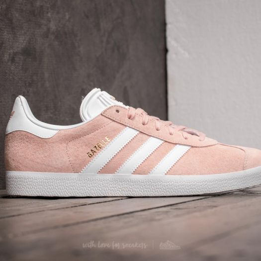 adidas gazelle silver green womens adidas Women's Originals Gazelle Bold "Clear Pink" main image 1