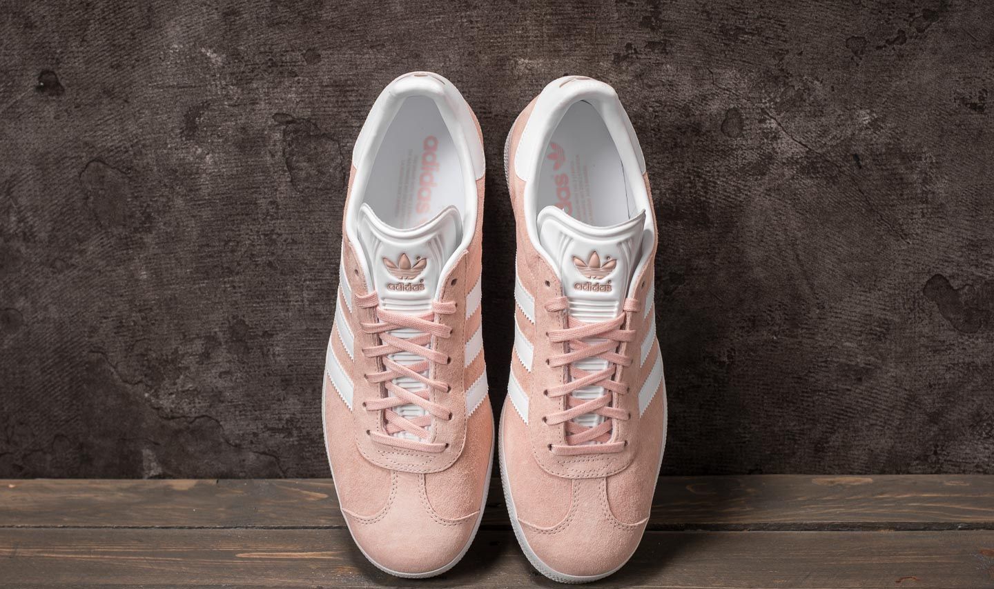 Herresko adidas Gazelle Vappnk/ White/ Gold Metalic