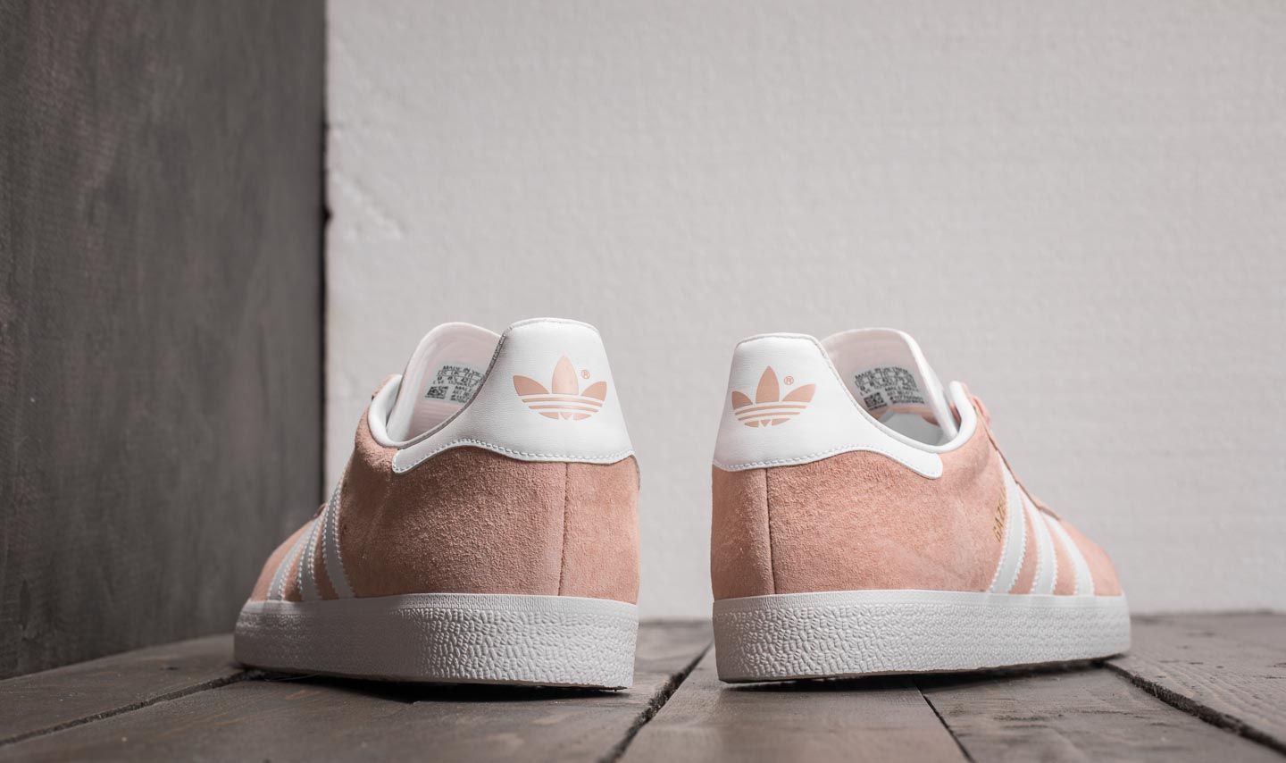 Herresko adidas Gazelle Vappnk/ White/ Gold Metalic
