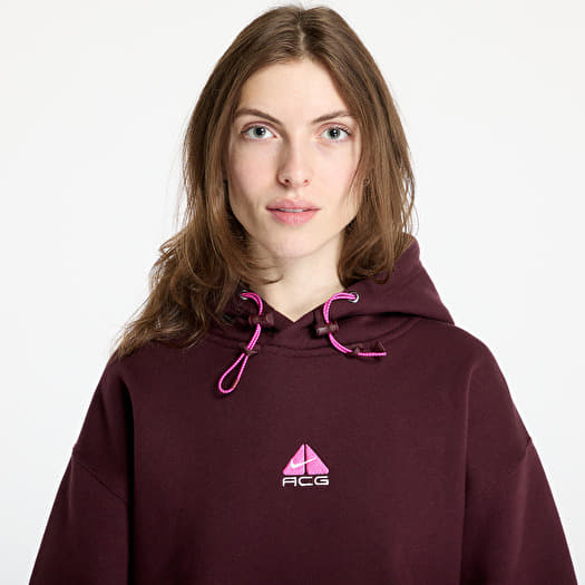 nike air burgundy hoodie