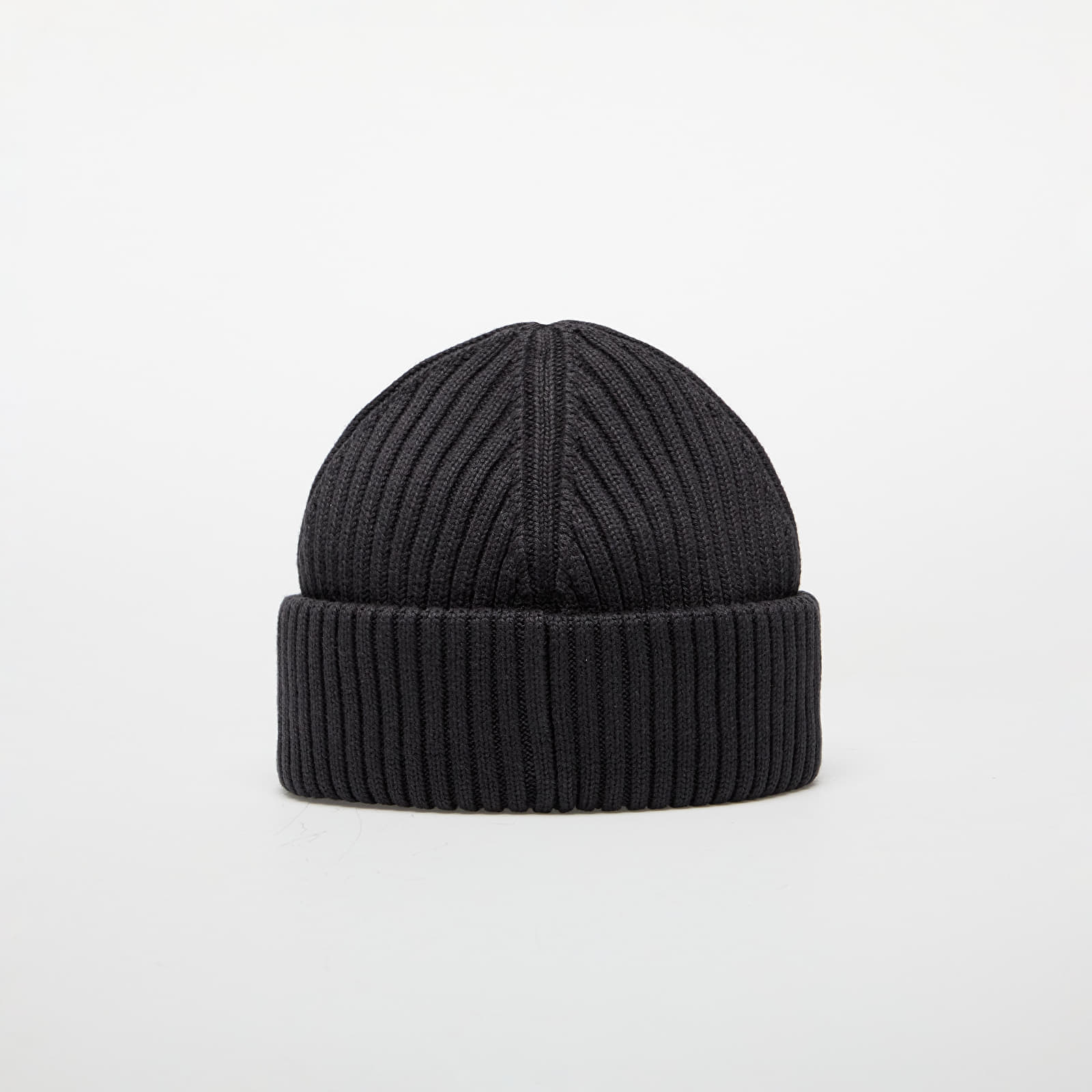 FRED PERRY Cotton Rib Beanie Anchor Grey - 1 | YEO