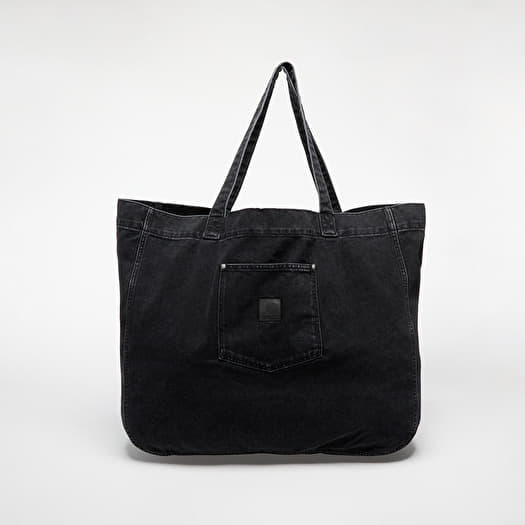 Bag Carhartt WIP Rivet Tote Bag Black Stone Washed