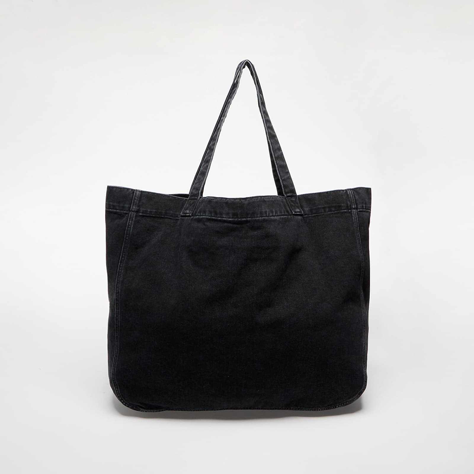 Geantă Carhartt WIP Rivet Tote Bag Black Stone Washed - 1 | YEO