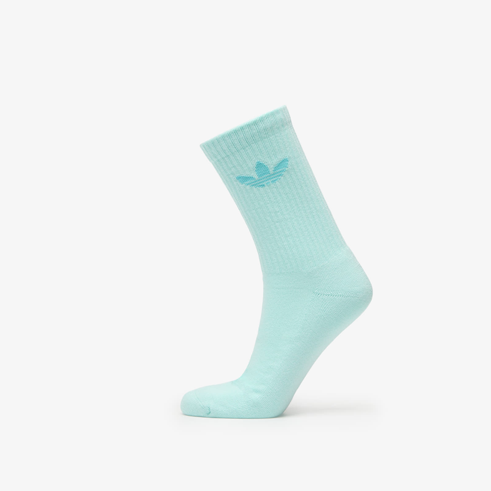 Носки adidas Trefoil Crew Cushion Socks 6-Pack Silver Green/ Glow Pink/ Powder Yellow