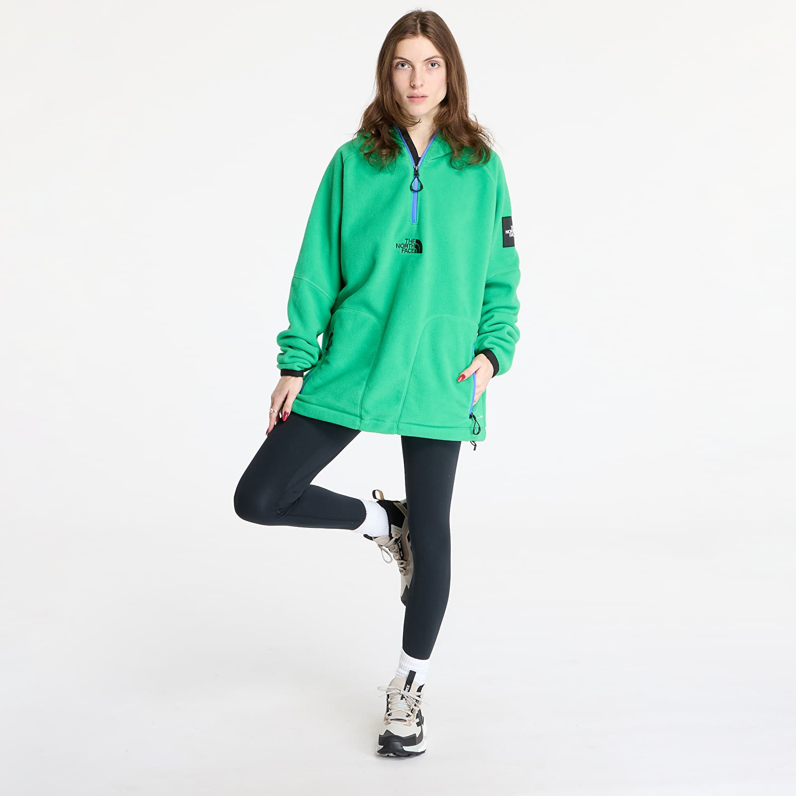 Jakker The North Face x Yinka Ilori Fleece Anorak Unisex Jacket Optic Emerald